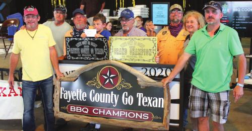 Fayette County Go-Texan BBQ Champs