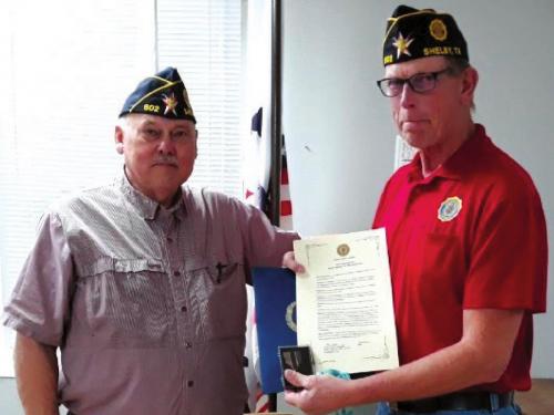 Lamer Receives Heroic Service Award