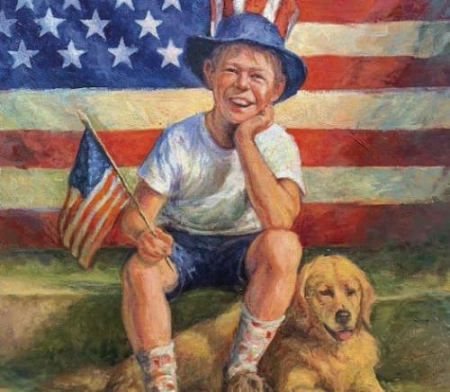 “God Bless America” by Janice McCubbin, Houston, TX