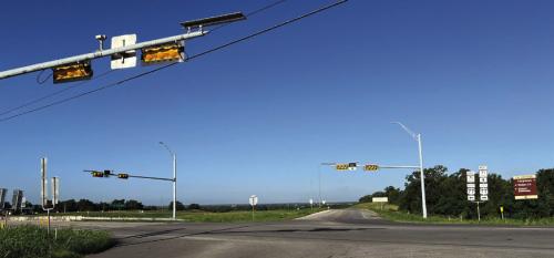 New Stoplights Went On-Line This Week in La Grange