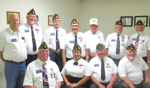 New American Legion Officers Installed