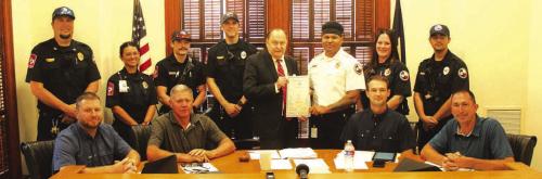 EMS Week Proclaimed Here May 18-24