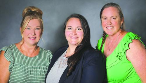 Pictured from left is ACCSS Staff: Regina Schramek/Program Support, Sarah Nickel/Student Success Coach, Susie Shank/Director.