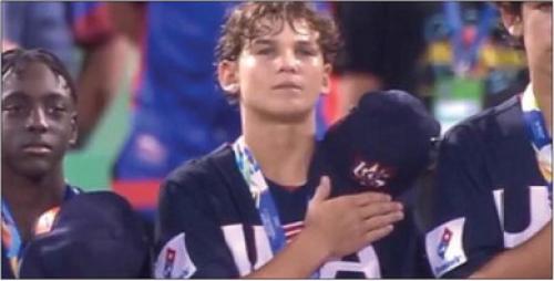 Flatonia incoming 7th grader Boston Targac helped his team win a Gold Medal at the World 12-Under Baseball Championship with Team USA in Taiwan last week.