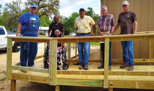 Ramp Project Complete on Cozy Corner