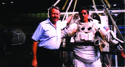 Gene and Astronaut Don Thomas