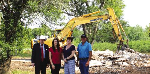 More Flooded Homes Demolished on Country Club Dr.