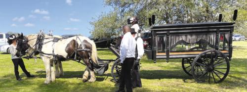 Helping During Funeral