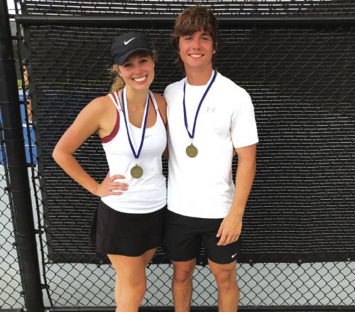 LG Tennis Medals in Navasota