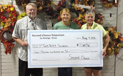 Second Chance Donates to Tach-Tech3