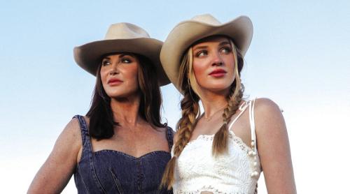 Founders of the new Round Top Film Festival, Shanna Schanen, left, a La Grange native and her daughter Skylar Schanen, right, who grew up in Round Top and is now an actor, writer and director. Photo by Alice Loayza