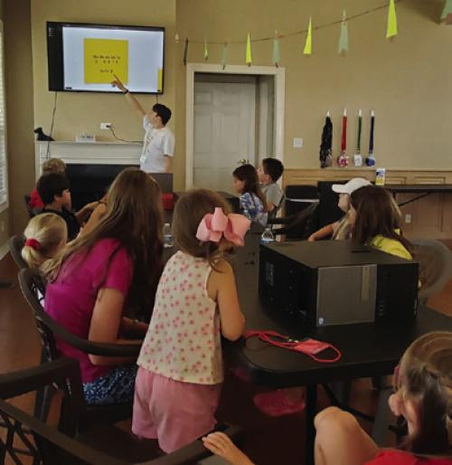 Round Top Family Library’s Science Programs a Big Hit This Summer