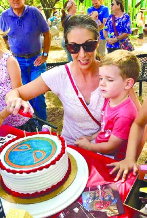 Marcus Williams’ fourth birthday party.