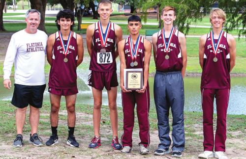 Flatonia Boys are District CC Champs