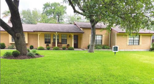 The May Yard of the Month for the Frisch Auf!/Bluff Haven subdivision belongs to the home of David and Mary Tauch. Their home is located at 314 Oak Bend.
