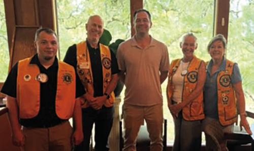 Lions Club Welcomes Record Editor