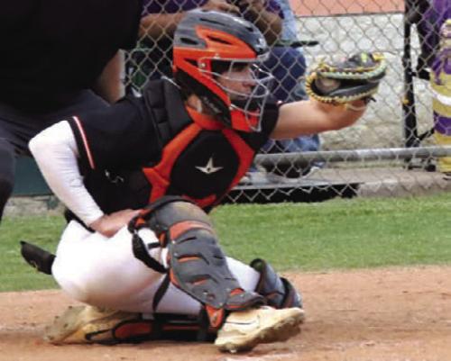 Schulenburg senior catcher Jayse Janda was named the MVP of District 29 2A baseball. Photo by Audrey Kristynik
